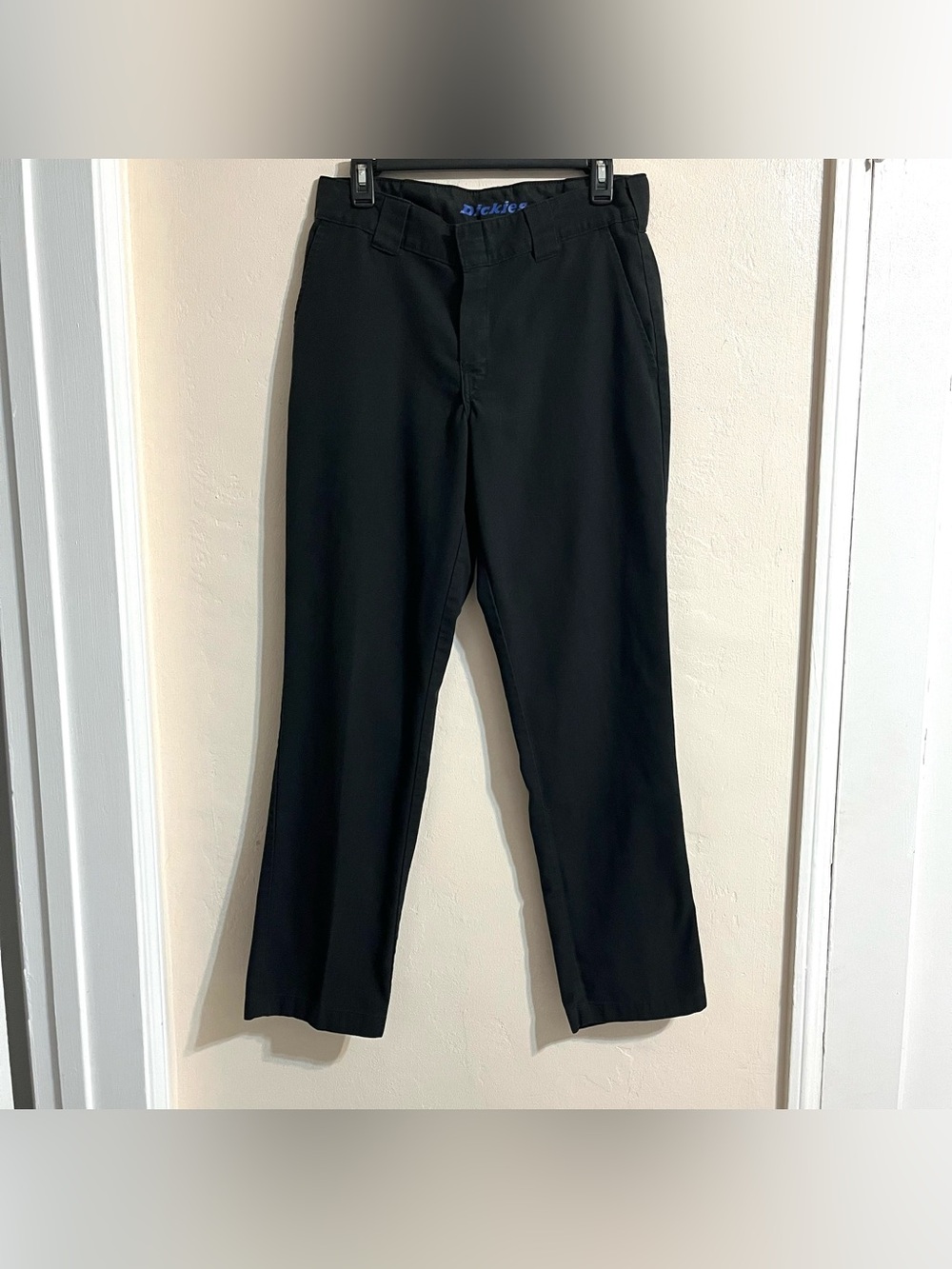 Dickies Men's Black Work Pants - Classic Flex Fit 32 x 32
